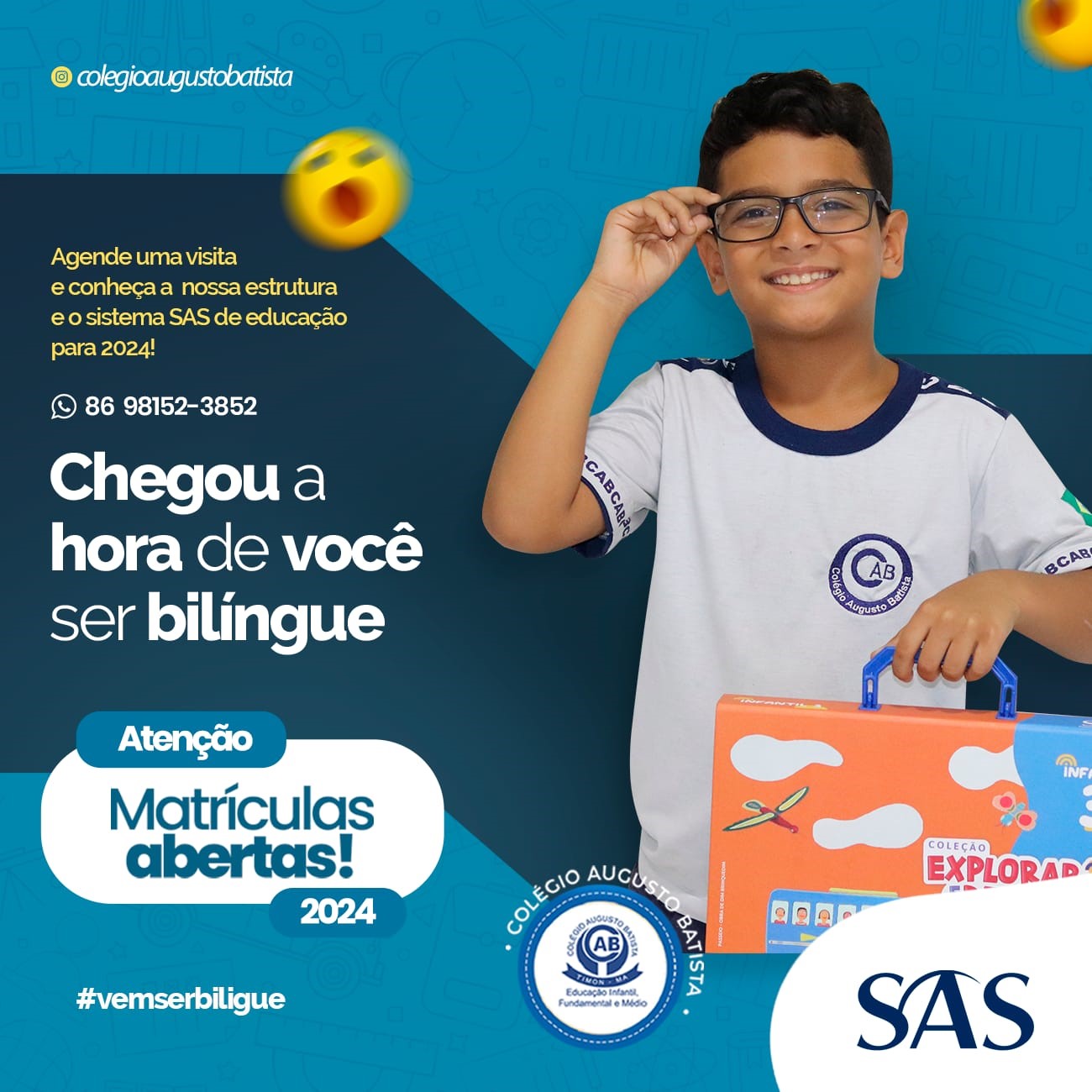 Matrículas Abertas!